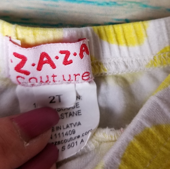 Z•A•Z•A couture gumball print skirt size 2T - Picture 2 of 4